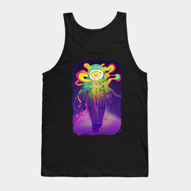 Deep Space Colorburst Tank Top by AshenShop